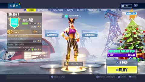 Fortnite 650 wins playing with followers!!