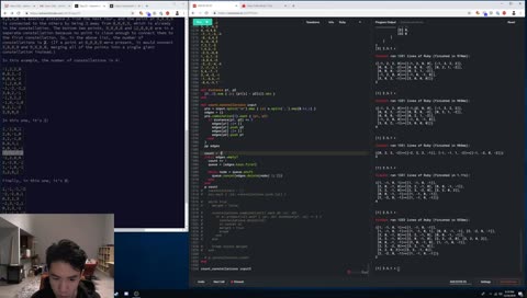 Advent Code Day 25 on CoderPad