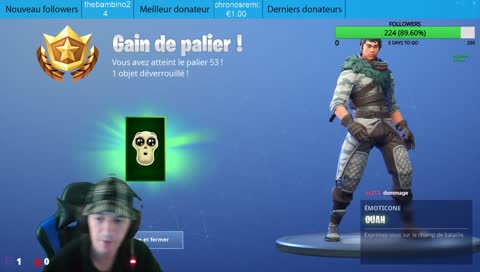 FORNITE SAISON 7 MONDE TRAQUILLE