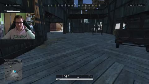 Hi, wir spielen verstecken.