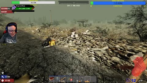 7 Days To Die - (PC/UK) - Merry Christmas All - Fresh Start Alpha 17 Stable Day 1. !hat #giveaways #charity. #PotatoAimersSquad