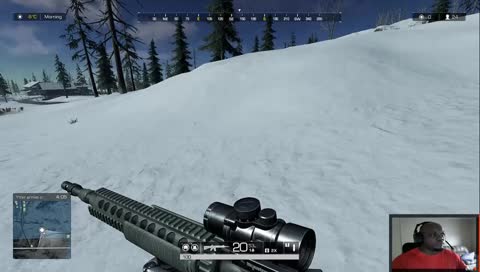 Grey skies and gun showers