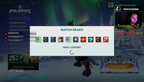 Santa's wine - Paladins free crate !sliver !giveaway