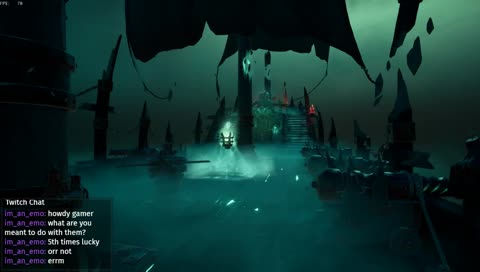 Chilling in Sea of Thieves, but the game is fighting back. 