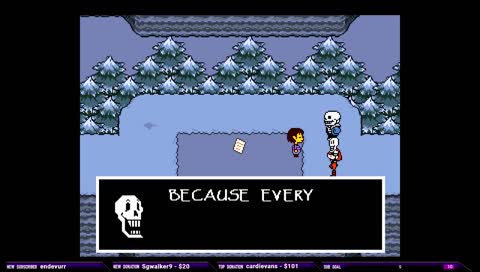 Short Undertale Christmas stream!
