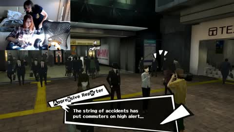 Christmas Persona 5 with the prettiest lady