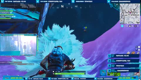 Awesome hits those snipes fam