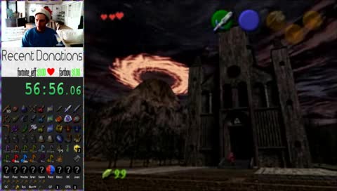 Zelda: OoT Randomizer: INSANE mode (no-logic) [Christmas Stream 🎄]