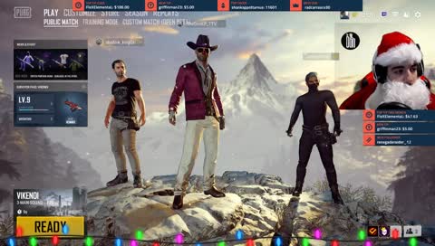 SANTA'S STREAMING!! Gifts for viewers! GIVEAWAYS EVERYDAY! - 96/45 DEC Subs. Follow and Join The #DonFamilia