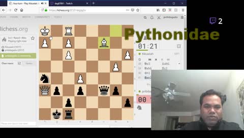 Pythonidae Squeezing on lichess.org
