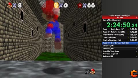 © Merry Crashmas! Super Mario Apocalypse 92 Star Run ©