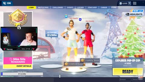 Merry ChristMas - Pop Up CUP!!!! 1200 FOLLOWERSSS ☃️ !games !merch !sub !subgiveaway