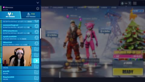 MERRY CHRISTMAS!! LOVE YOU ALL LET US FORNITE