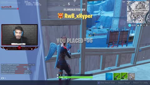 فورتنايت | ساعتين؟ الوووهه. :(