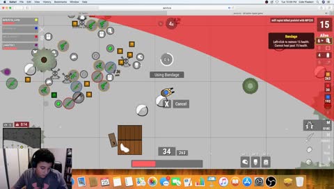 Come play surviv.io w/me pro player road to 10,000 kills