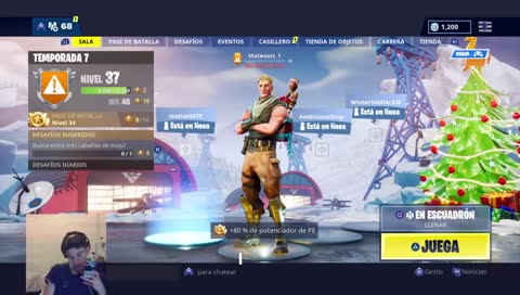 SCRIM DE PS4 !fls 🎮 | Temporada 7 | Fortnite [ARG] español  | PS4