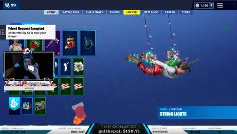 Merry Christmas! USE CREATOR CODE "TTV-DOMTLIVE" | Giveaway at 30 SUBS!