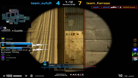 test pc / 3k elo faceit