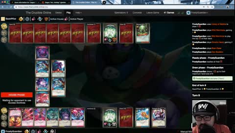 Keyforge Crucible Stream with Mat!