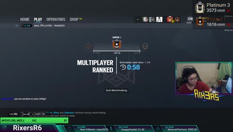 [MEX/PC] DERANK CON LOS COMPAS | ROAD TO DIAMOND | Rixers