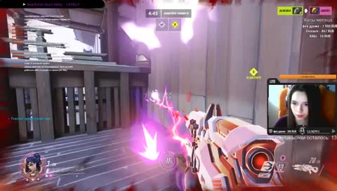 ДЕВУШКА С ОГРОМНЕЙШИМ ЧЛЕНОВРЕДИТЕЛЕМ ИГРАЕТ В ОВЕР 