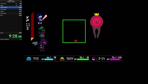 Deltarune Run Practice - Mic Muted xd - Slowly learning to be fast B)