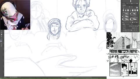 [Eng/Scottish/] Inking Webcomic chapters GoOOo!
