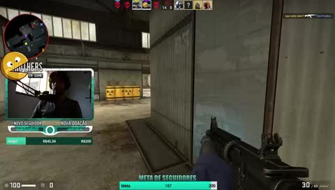 #21 Jogando com a galera - CS com o mano!!