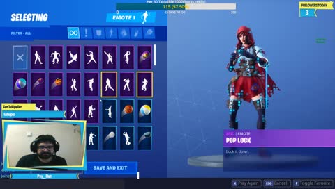 #Çekiliş | Takipçi barı tamamlanınca 1000Vbucks + 1Başlangıç Paketi | Ağzıyla Ateş Eden Fare !Çekiliş