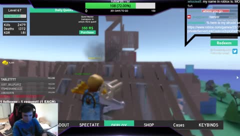 Strucid Gameplay! Me VS Viwers!!!!