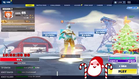 12 STUNDEN LIVESTREAM! | WarmUp-Runden | Bis zum neuen Shop! | Fortnite | 680+ Wins [GER]