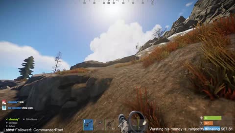 playing some solo rust atm :D