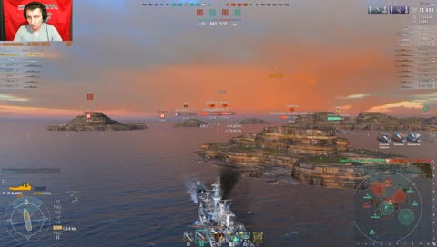 Кампания "Стальные гиганты" World of Warships, в отряде с Sub_Octavian