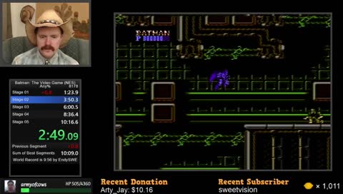 Batman PB attempts !mods