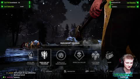 [GER/RUS] #Chilliger LooToS Stream schaut mal rein ;) Ein bisschen DBD danach Overkill's The walking Dead