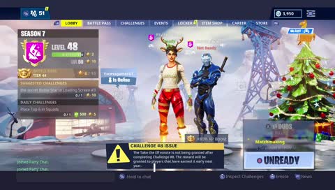 Merry Christmas!!! Competitive Fortnite!!! New Sub Badges Coming