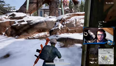 Hat der Typ seine ein Euro Münze gesucht