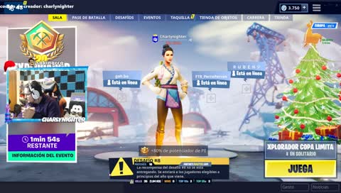 Explorador Copa Limitada Solo | !fortnite !prime !sub