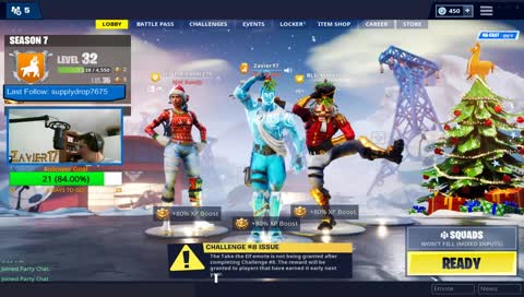 Flexing My New Frozen Legends Skins!!!