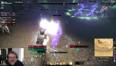 Elder Scrolls Online - chilling and leveling a baby stamplar on the NA server.