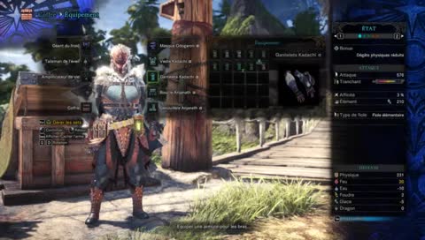 Stream de l'ennui solo ! MHW