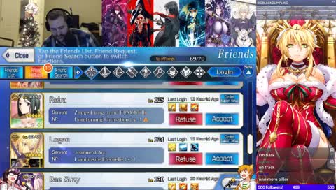 !sr [NA] Merry Christmas! 1 shot Andro farms, Servant Planning, talk of next year's banners! 