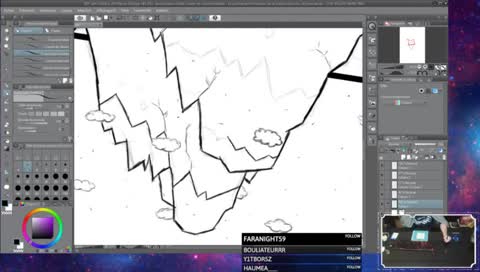 (FR/ENG) Je test le dessin sur tablette graphique ^^ (je ne suis pas du tout un pro hein) :x