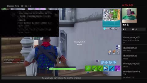 Back playing fortnite that is all everyone wants to see nothing else