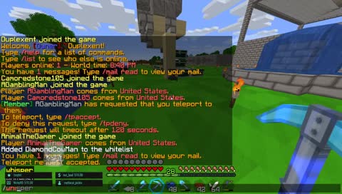 MC Viewer Server | Building A Giant Fish Tank! [PC]