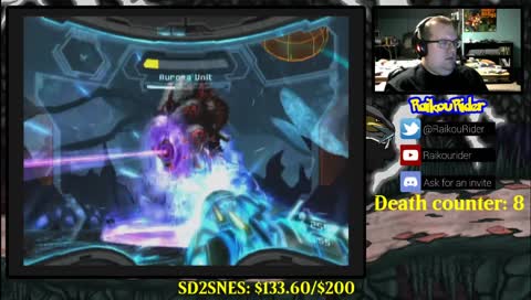 Metroid Prime 3 - Hypermode difficulty, 100% items. Maybe we can finish tonight? [nosrl]