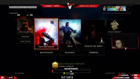 Wagers/Tournys w/@NeeeyDNTY @VrtexDE #govertex