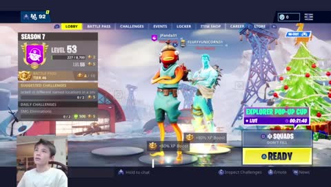 Fortnite 100 plus wins new face cam. Grinding to twitch affiliate