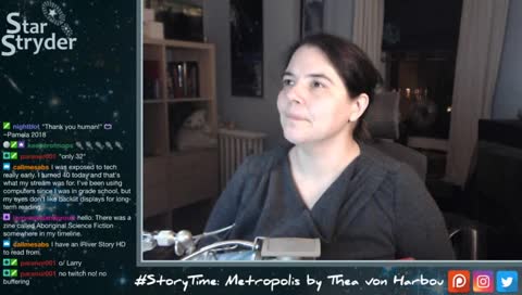 Storytime with Starstryder ~ Metropolis by Thea von Harbou