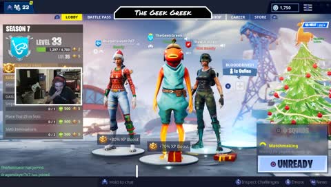 || Most Attractive Fortnite Skin Ever! || #GreekSquad || 